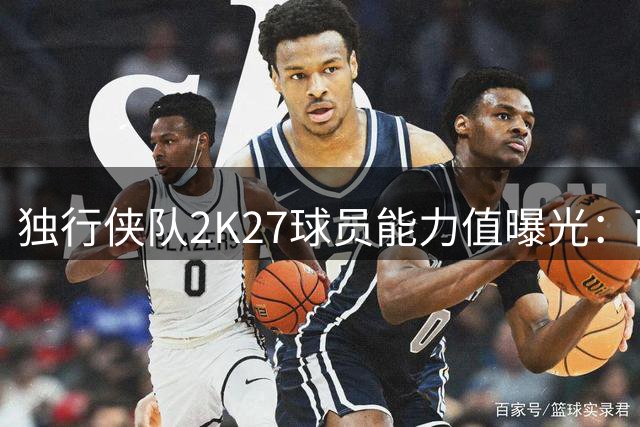 独行侠队2K27球员能力值曝光：两位球员获评87分